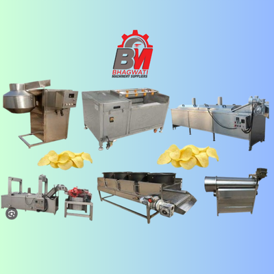 Potato Chips Making Machine – Semi Auto & Fully Automatic