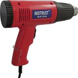 Inditrust 2000 Watt professional heat gun hot air gun with dual temperature setting for Shrink Wrapping, Packing, Paint removal heat gun designed for industrial use (RED)