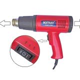 Inditrust 2000 Watt professional heat gun hot air gun with dual temperature setting for Shrink Wrapping, Packing, Paint removal heat gun designed for industrial use (RED)