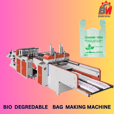 Plastic Bag Making Machine complete set | Can be use for Biodegradable Plastic Bag Manufacturing