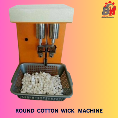 Semi Automatic Long Cotton Wicks Making Machine/Diya Batti Making Machine, Phool Batti Making Machine/Rui Batti Making Machine (SEMI AUTOMATIC)