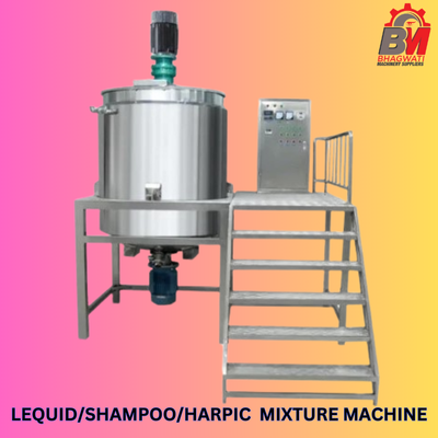 Steel Liquid Mixing Machine, For Industrial, Capacity: 500Litre