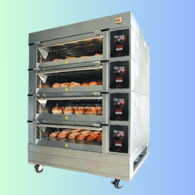 Double Dec Bakery Oven , Gas & Electric Operated  | Complete Bakery Solution Available