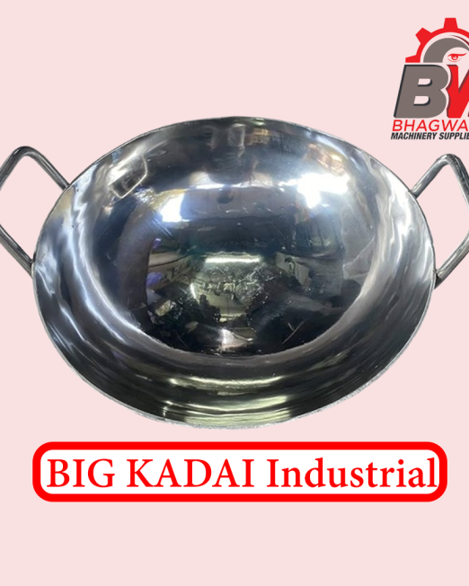 Big Kadai for Namkeen chips fry in Nepal