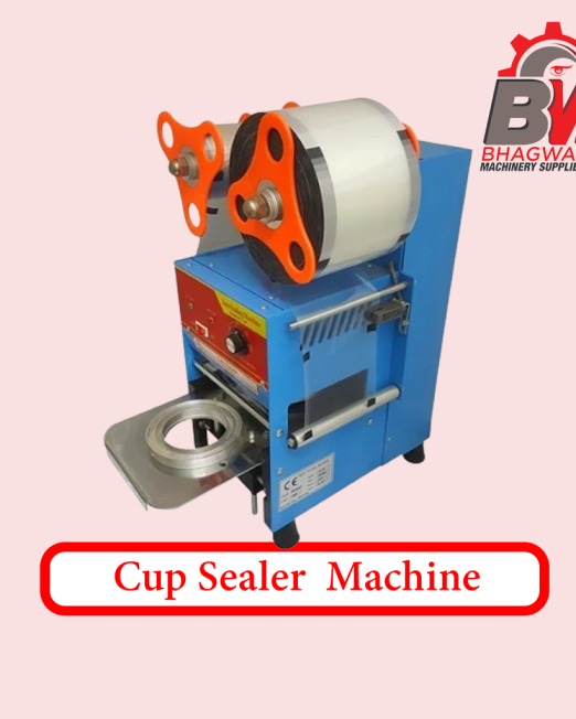 Cup sealer machine